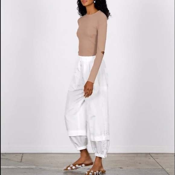 Tibi Giselle Slash Cutout Crewneck Pullover - Picture 15 of 15